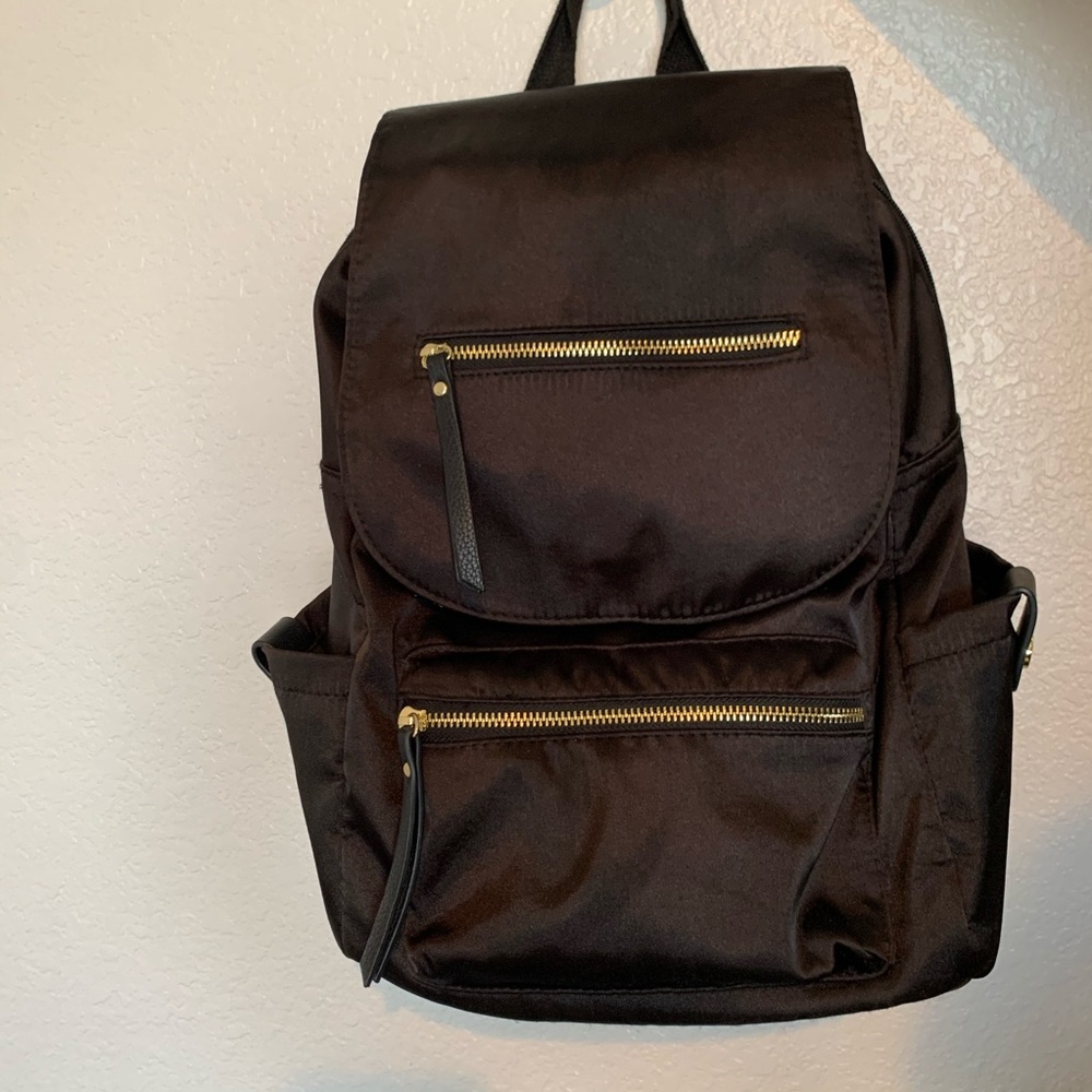 Madden Girl Black Nylon Backpack